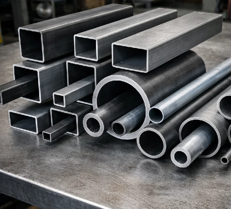 Steel Pipes Tubes Image