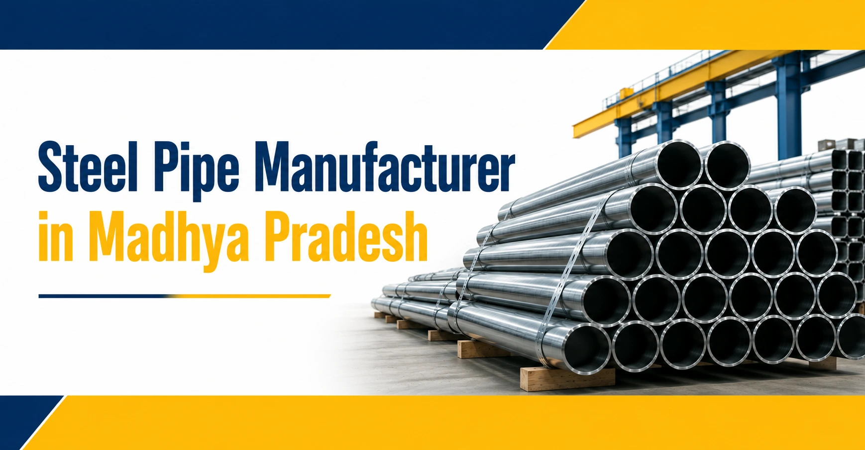 Premium round and square steel pipes manufactured by Khambati Steel & MB Tubes for industrial, construction, and engineering projects in Madhya Pradesh.