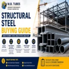 Premium structural steel beams and steel sections for construction projects, showcasing a complete structural steel buying guide by M.B. Tubes.
