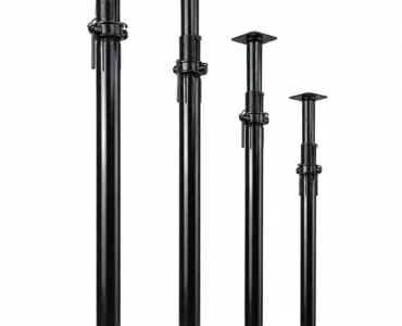 Heavy Duty Adjustable Steel Props manufactured from premium mild steel with adjustable height for slab support, beam support, and formwork applications.