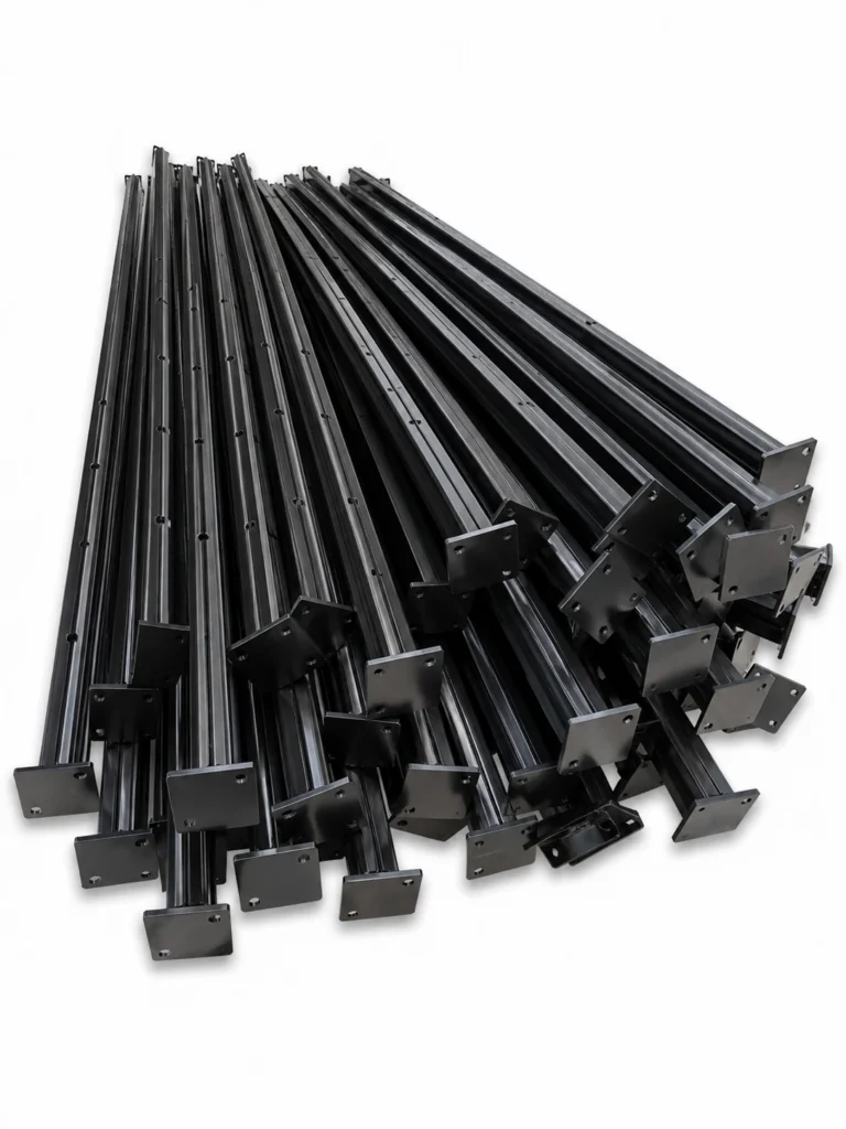 Heavy Duty Adjustable Prop Jack manufactured from mild steel for slab support, beam support, shuttering and formwork construction applications.