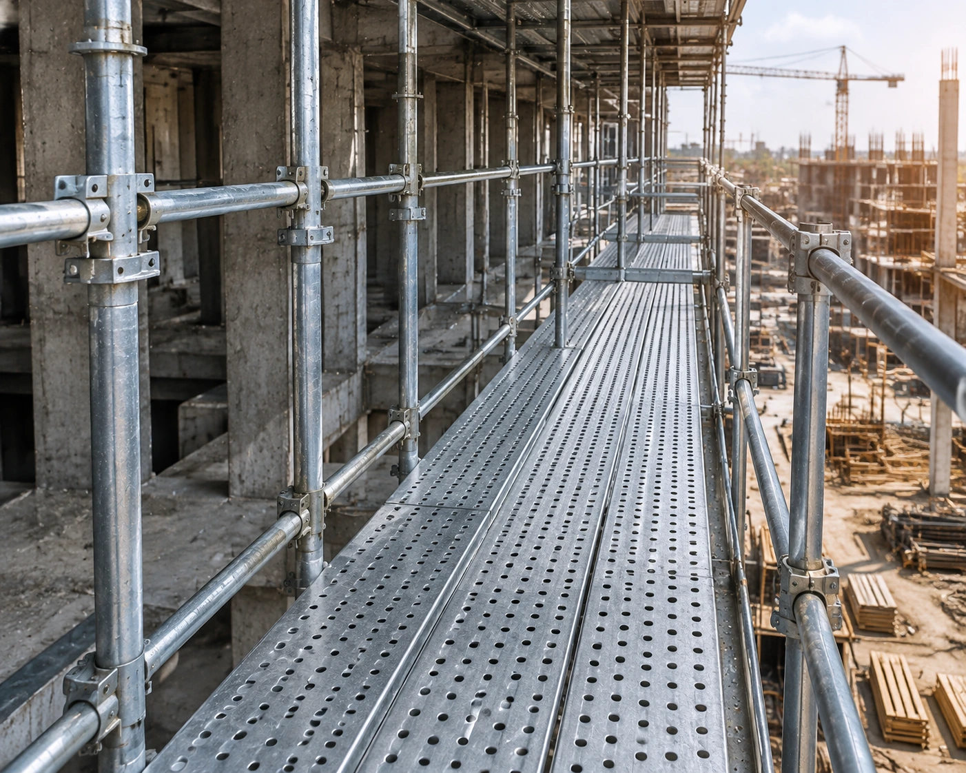 Scaffolding Walkway Planks for Safe Construction Access