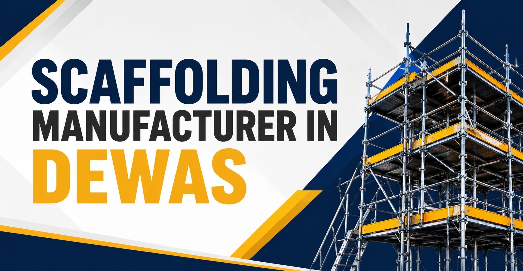 Scaffolding Manufacturer in Dewas providing heavy-duty steel scaffolding systems for industrial and construction projects