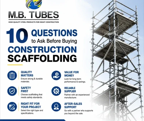 10 questions to ask before buying construction scaffolding from a manufacturer in Madhya Pradesh