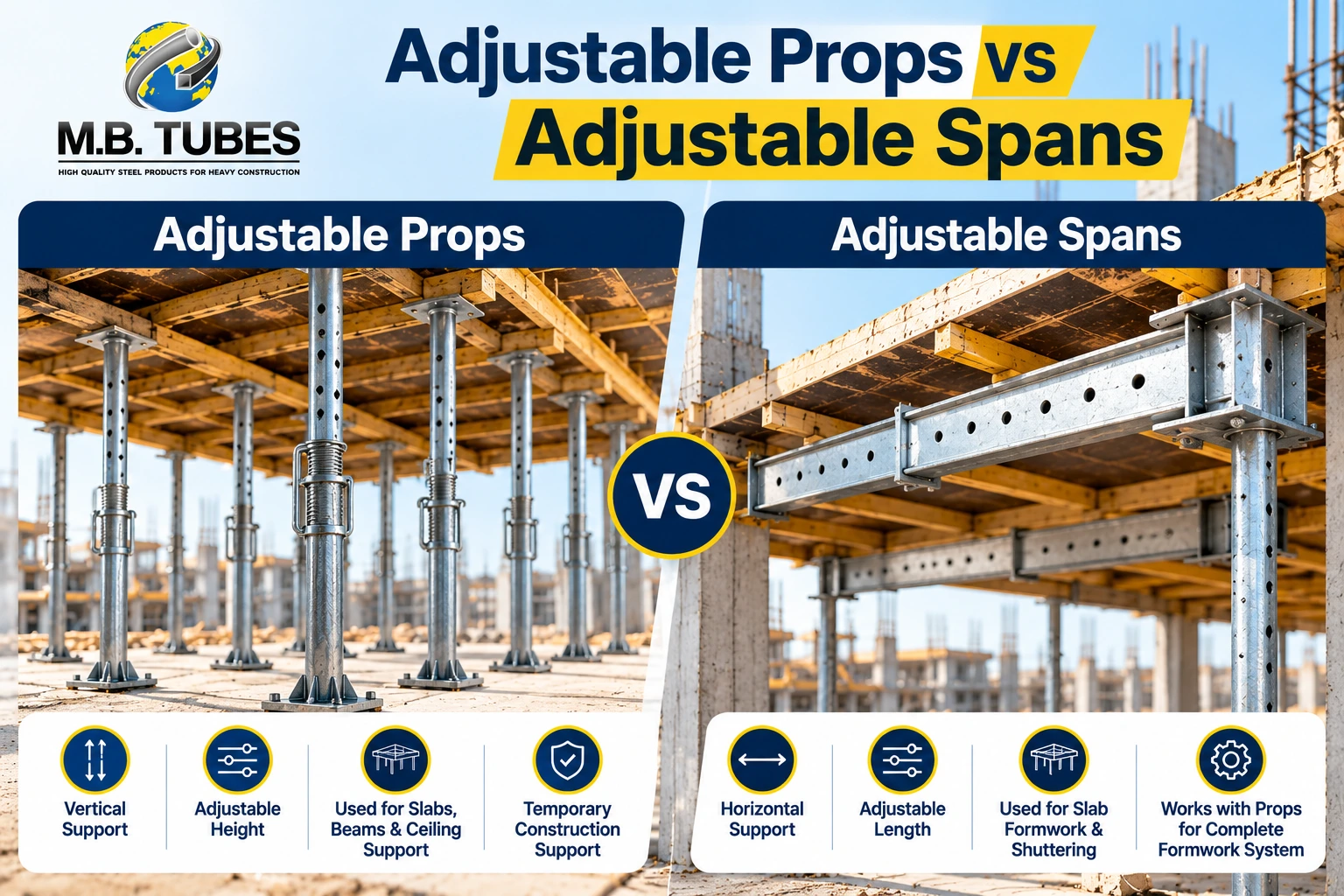 Adjustable Props vs Adjustable Spans
