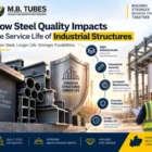 Quality steel products from an Industrial Steel Products Manufacturer in Madhya Pradesh for industrial structures