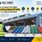 Different industrial roofing sheet profiles from an Industrial Roofing Sheet Supplier in Madhya Pradesh for industrial sheds