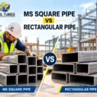 MS Square Pipe vs Rectangular Pipe comparison for construction and structural applications.