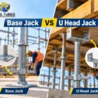 Base Jack vs U Head Jack for scaffolding and formwork