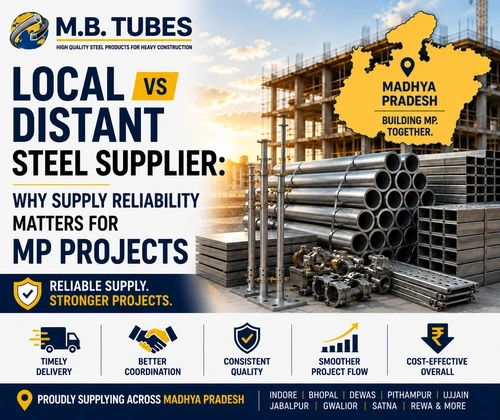 Steel Manufacturer in Madhya Pradesh providing reliable steel and scaffolding supply for construction projects across MP