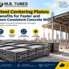 Steel centering plates from a Centering Plate Manufacturer in Madhya Pradesh for concrete and slab formwork