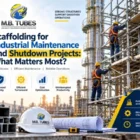 Industrial maintenance and shutdown scaffolding by an MS Scaffolding Manufacturer in Madhya Pradesh