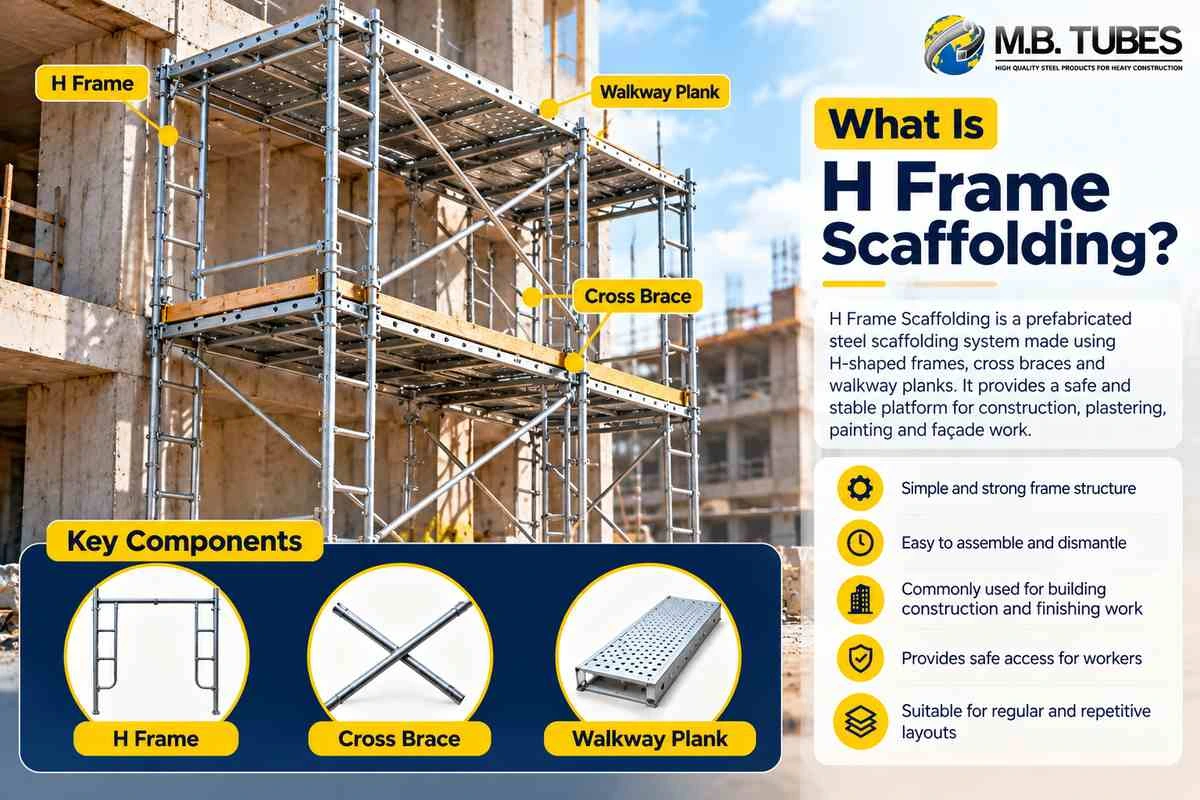 H Frame vs Cuplock Scaffolding assembly process comparison