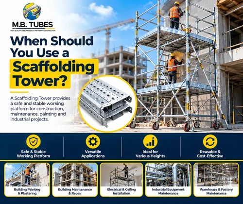 What Is a Scaffolding Tower and its key components for construction and maintenance