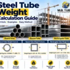 Steel Tube Weight calculation guide for round square and rectangular tubes