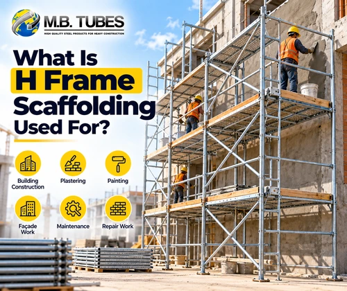 H Frame Scaffolding used for construction plastering and maintenance