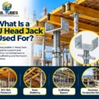 U Head Jack used for scaffolding and formwork beam support